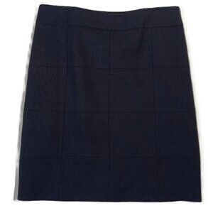 Tory Burch Skirt Size 14 Deep Navy Knee Length Straight Silhouette